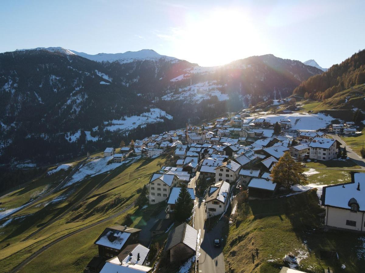 Ferienwohnung Mit Charme - Lenzerheide Lain Vaz-Obervaz Ngoại thất bức ảnh